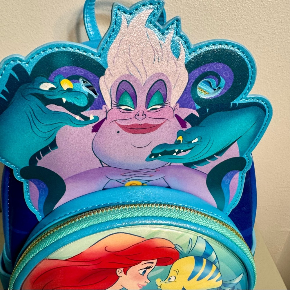 NWT. Loungefly Disney The Little Mermaid 35th Anniversary backpack - Picture 4 of 13